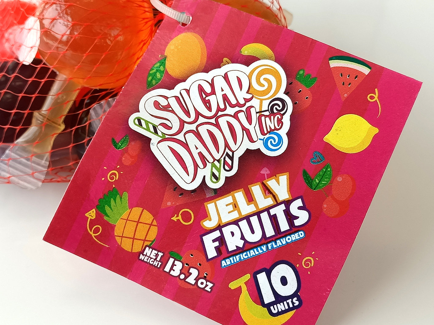 Sugar Daddy Jelly Candy 10-pieces (370ml)
