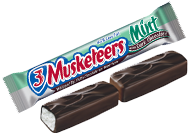 3 Musketeers Chocolate Bar (mint)
