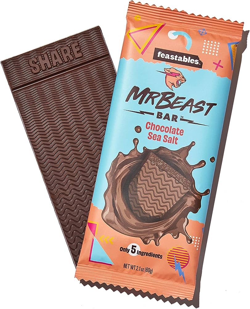 Feastables Mrbeast Milk Chocolate Bar 35g - 1.2OZ