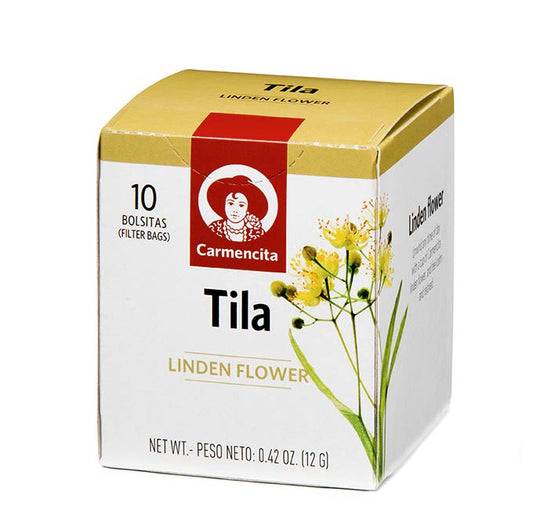 Carmencita Tila, Linden Flower Tea (10-pack) - 20 x 12g