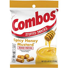 Combos Spicy Honey Mustard, Baked Pretzel (179g)
