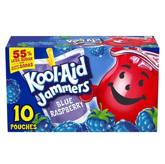 Kool-Aid Jammers, Blue Raspberry (10-Pack) EPIC Food Supply