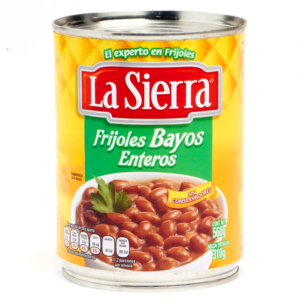 La Sierra Frijoles Bayos Enteros (510g)