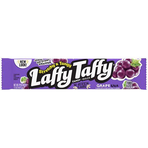 Laffy Taffy Stretchy & Tangy Candy, Grape - 24x42.5g / 1.5oz