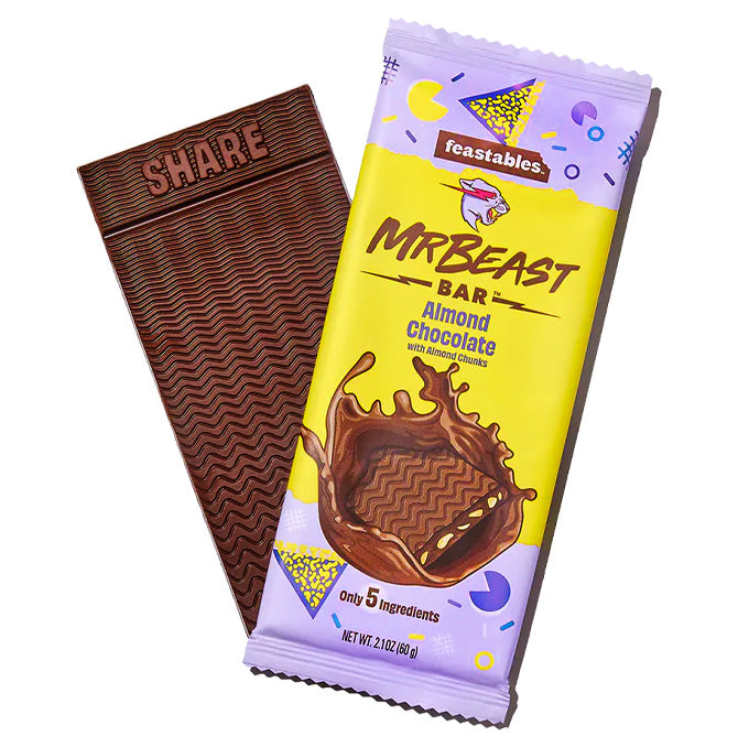 EPIC Food Supply - Feastables MrBeast Bar - Almond Chocolate