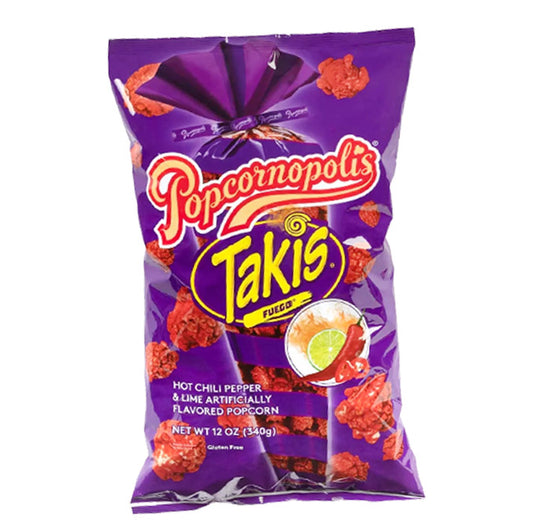 Takis Fuego Popcornopolis Popcorn - 1 x 340g