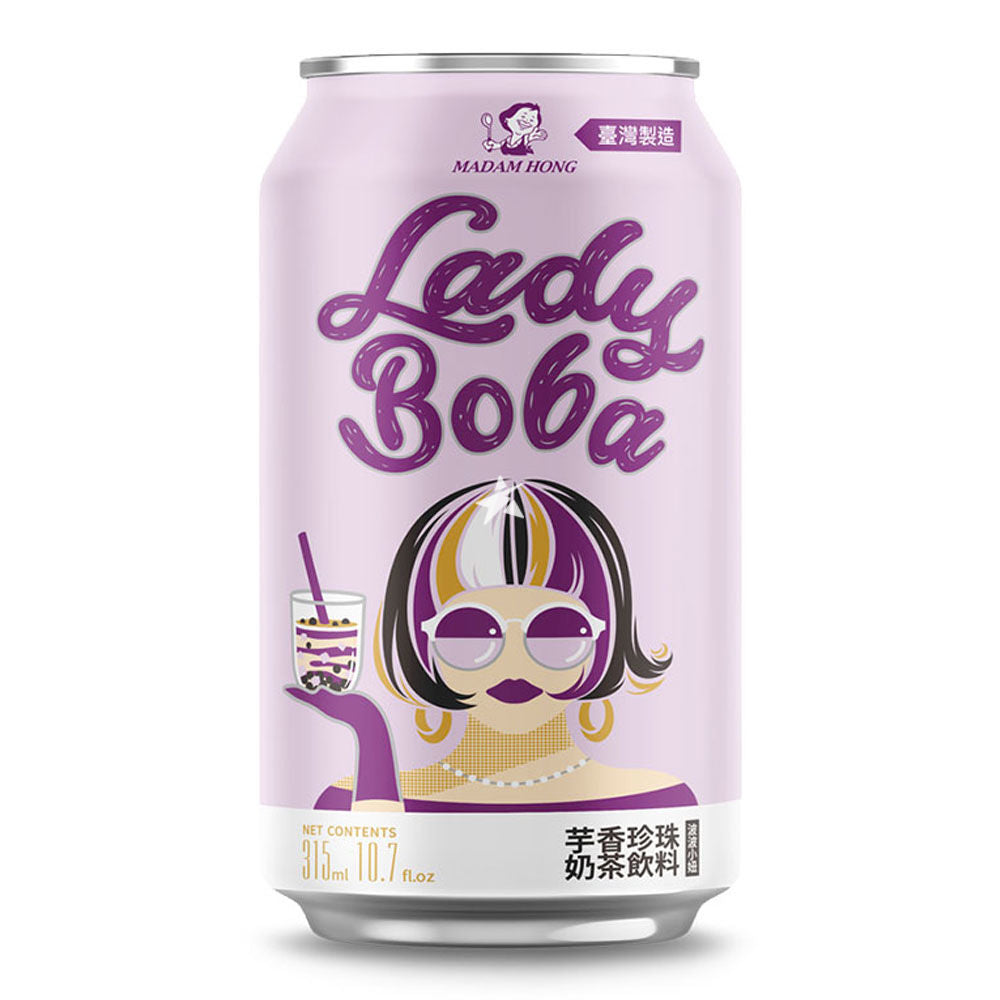 Lady Boba, Taro Bubble Tea (315ml)