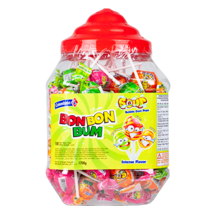 Bon Bon Bum - Sour 100pcs (1700g)