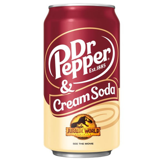 Dr Pepper & Cream Soda (355ml)