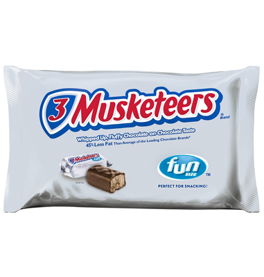 3 Musketeers Fun Size Bag (297g)