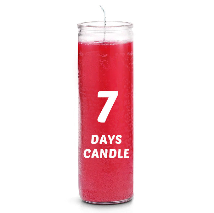 7 Days Candle - 12 x 1ct