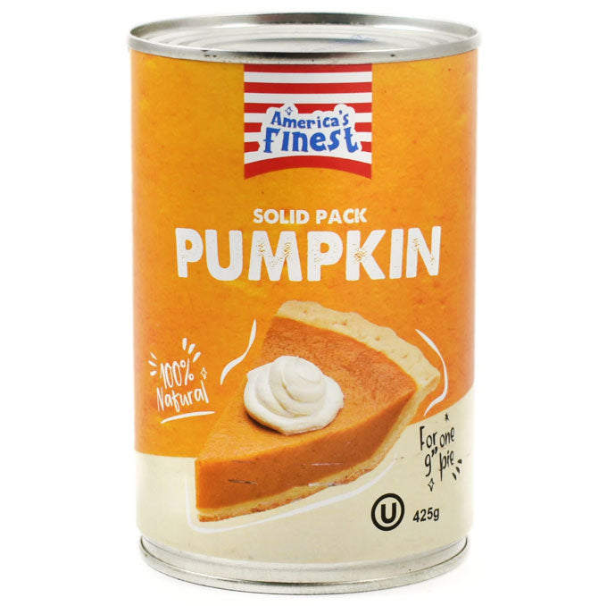 America's Finest Solid Pack Pumpkin (425g)