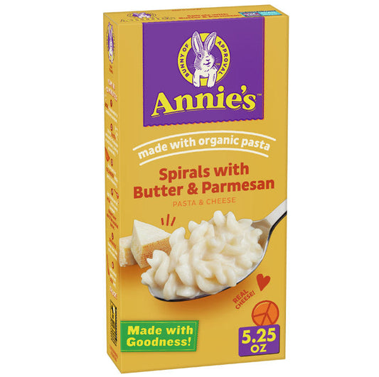Annie's Spirals with Butter & Parmesan (149g)