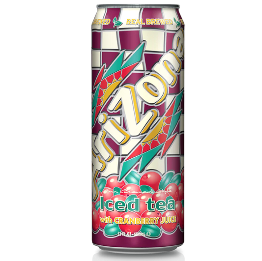 AriZona Iced Tea Cranberry Juice (680ml)