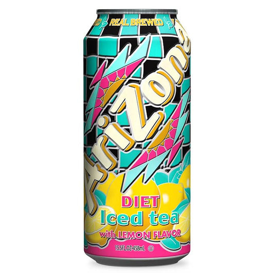 Arizona Zero Iced Tea, Lemon (458ml)