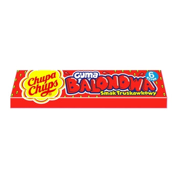 Chupa Chups Guma Balonowa, Smak Truskawkowy (27g)