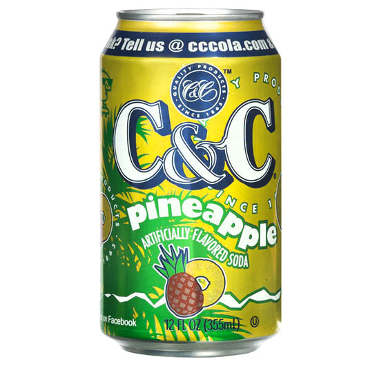 C&C Pineapple Soda (355ml)