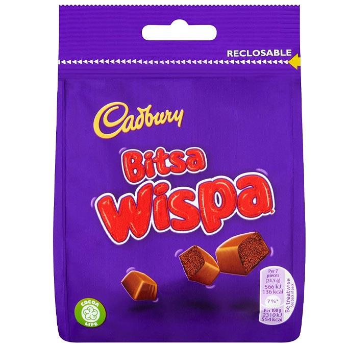 Cadbury Bitsa Wispa Bag (110g)