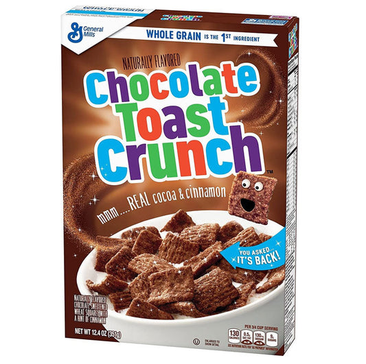 Chocolate Toast Crunch Cereal (360g) - EPIC Food Supply