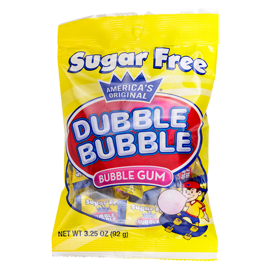 Dubble Bubble Sugar Free, Bag (92g) EPIC Food Supply