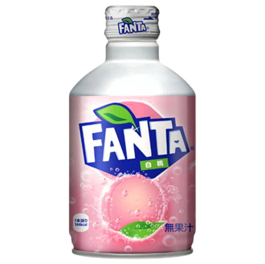 Fanta White Peach Bottle (Japan) (300ml)