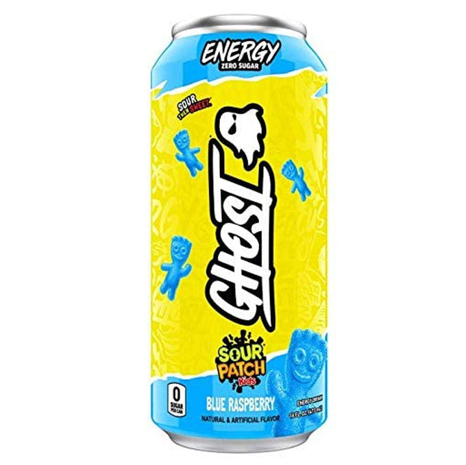 Ghost Energy, Sour Patch Kids - Blue Raspberry - EPIC Food Supply