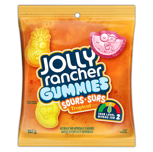 Jolly Rancher Gummies Sours Tropical (182g) EPIC Food Supply
