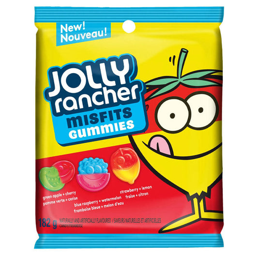 Jolly Rancher Gummies, Misfits Original (182g) EPIC Food supply