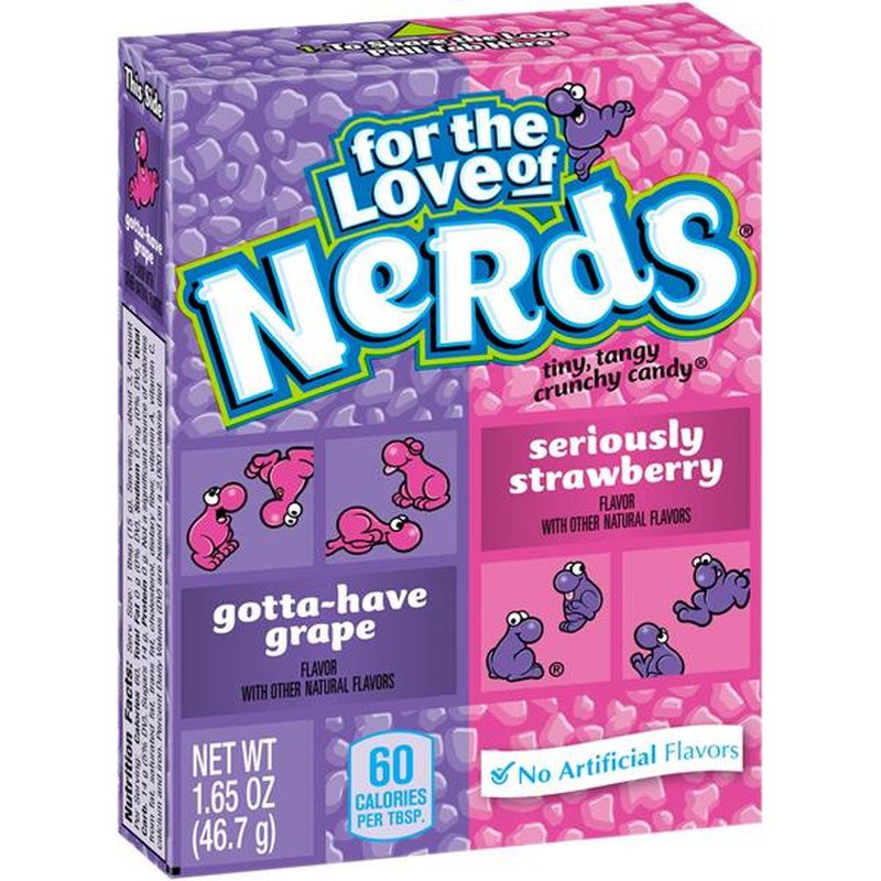 Nerds Candy, Strawberry & Grape (47g)