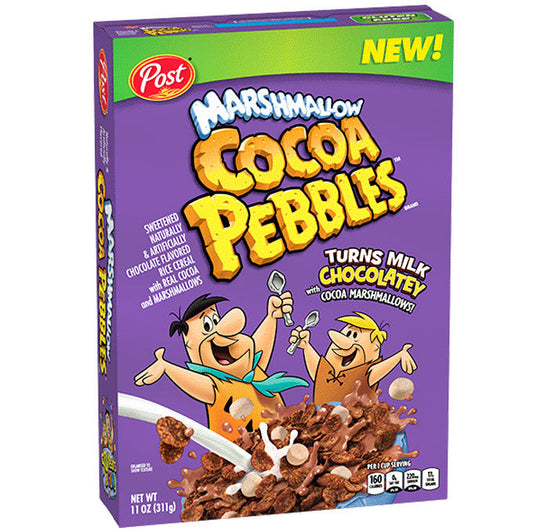 Post Cocoa Pebbles, Marshmallow (311g)