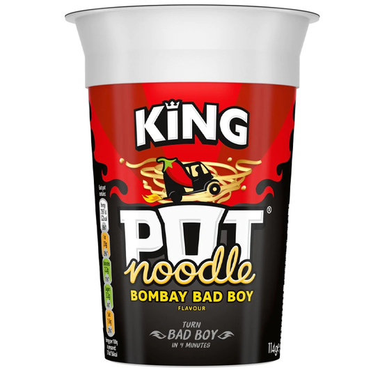 Pot Noodle, Bombay Bad Boy (90g) - EPIC Food Supply
