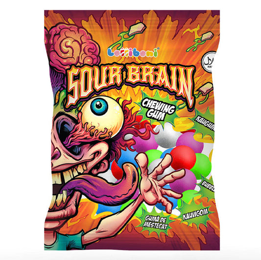 Sour brain Gummy Candy, Bag (80g)