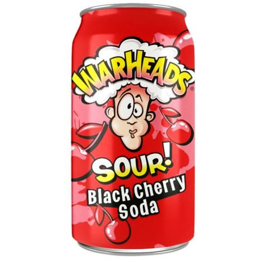 WarHeads Sour Soda, Black Cherry (355g)