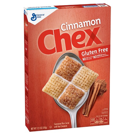 Chex Cinnamon Cereal, Gluten Free (343g)