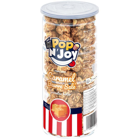 Pop N'Joy Popcorn, Caramel Beurre Salé (170g)