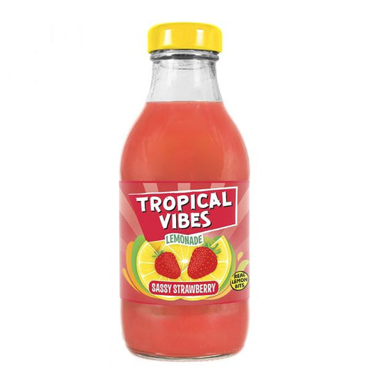 Tropical Vibes Sassy Strawberry Lemonade - 15 x 300ml