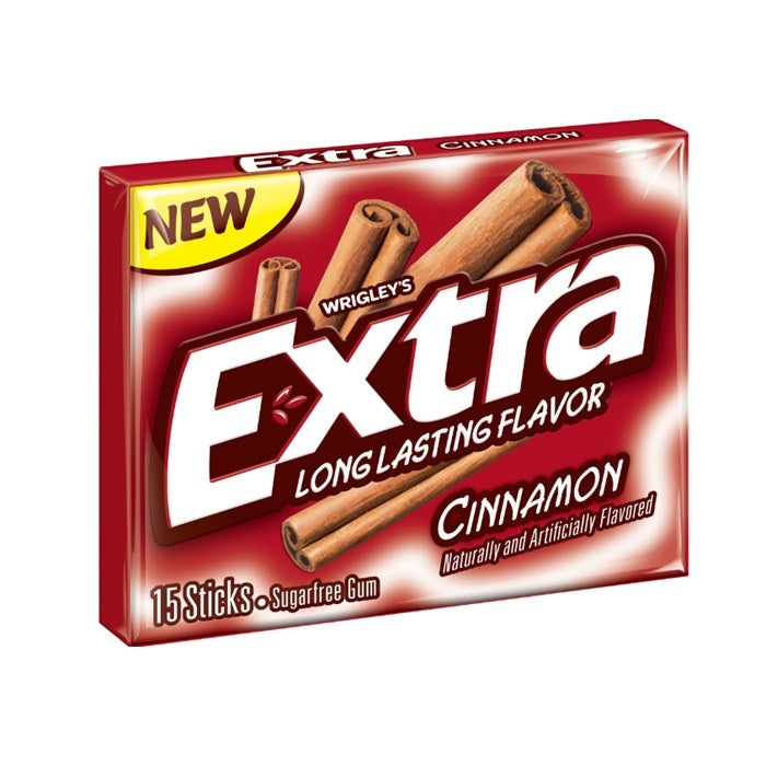 Wrigley's Extra Cinnamon Sugarfree Gum (15 sticks)