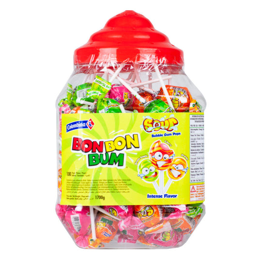 Bon Bon Bum - Sour 100pcs (1700g)